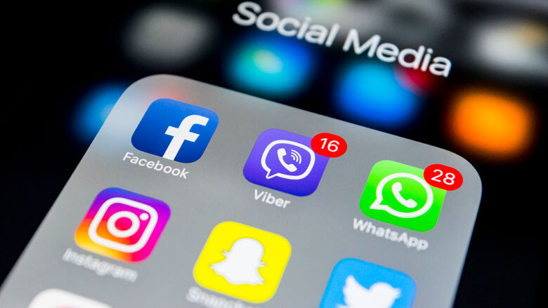 Telefoon met meldingen